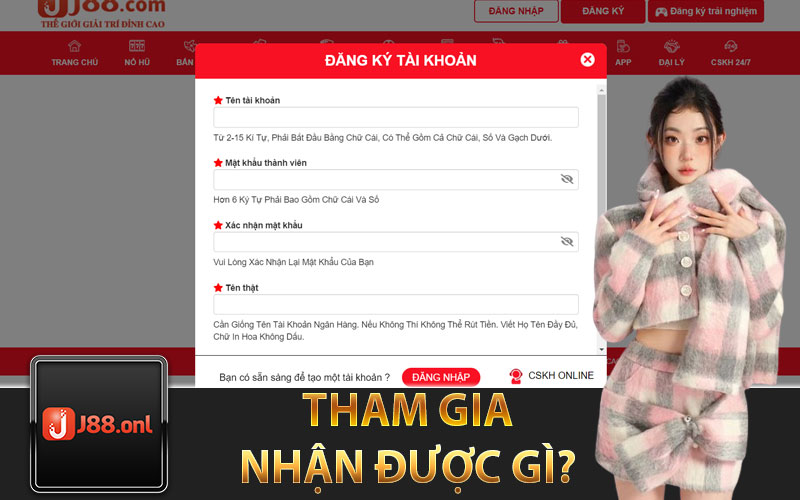 Tham gia nhận được gì?